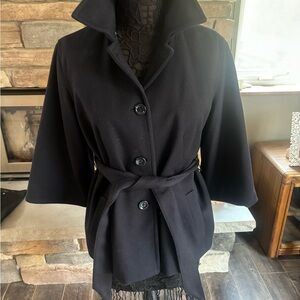 GAP pea coat size Large dark navy blue